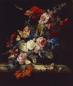 Een Vaas met Bloemen, 1663